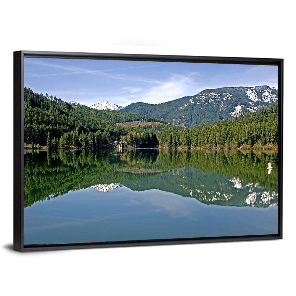 Lake Crescent Reflection Wall Art