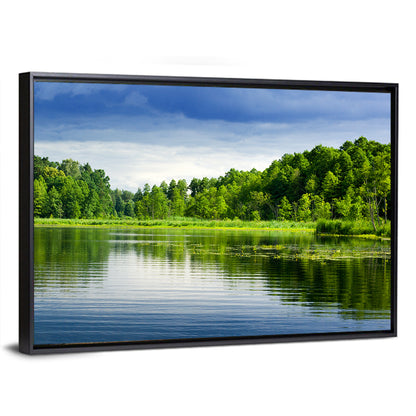 Mazury Forest Lake Wall Art