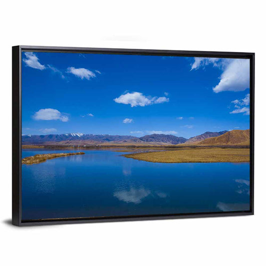 Clear Blue Lake China Wall Art