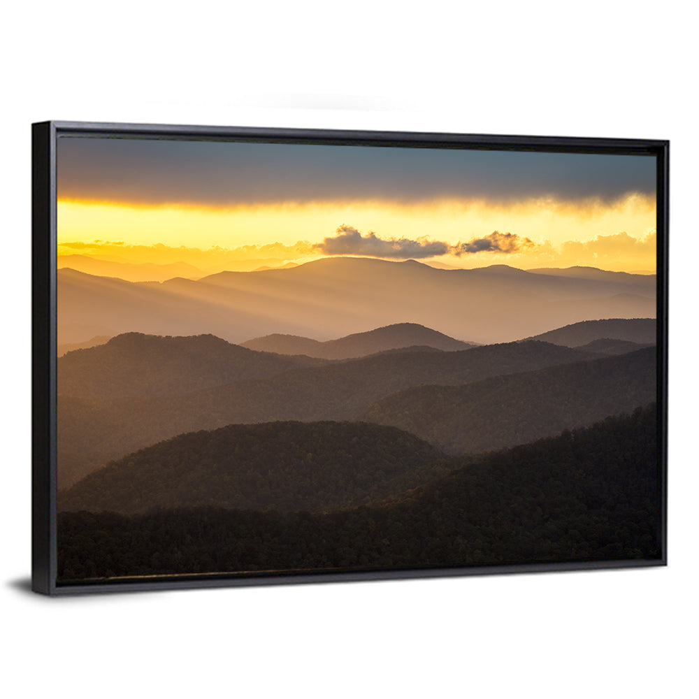 Southern Appalachian Sunset Wall Art