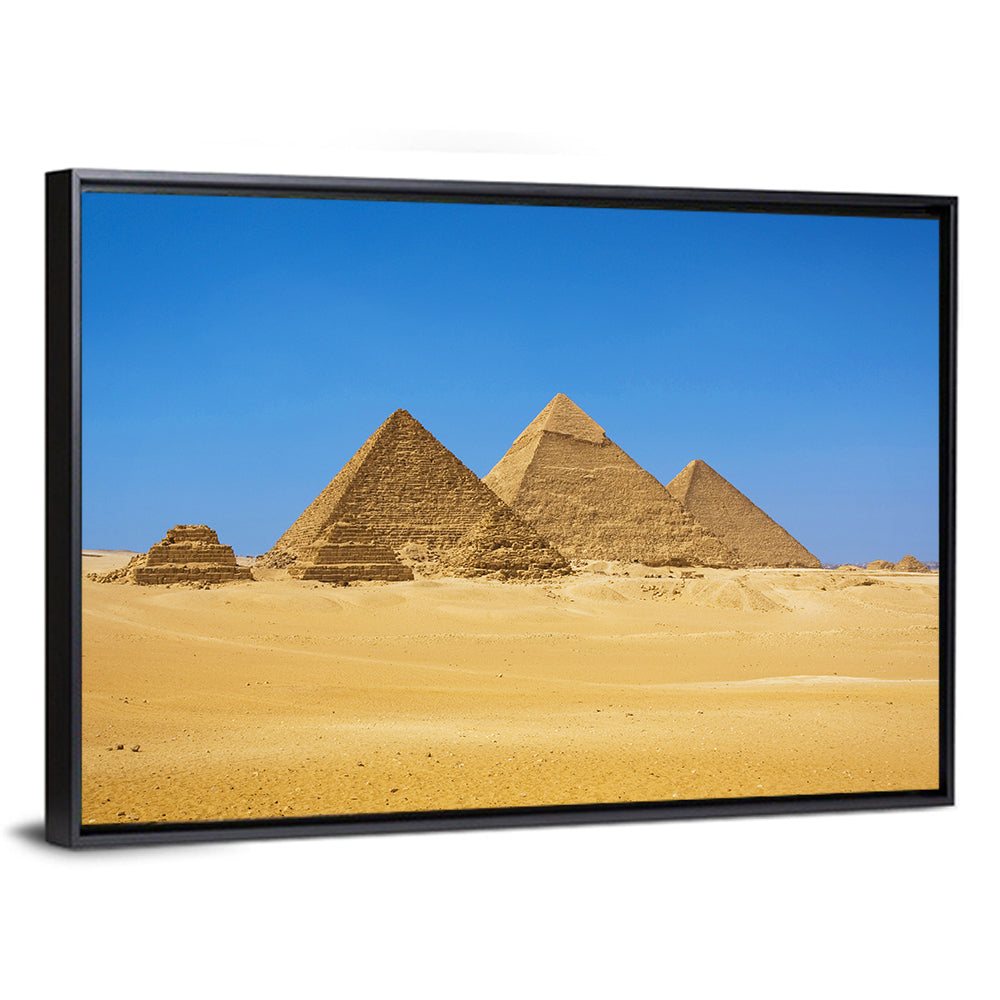 Pyramids of Giza Photograph Wall Art