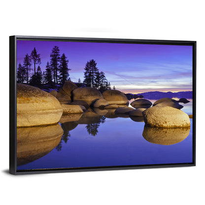 Lake Tahoe Twilight Wall Art