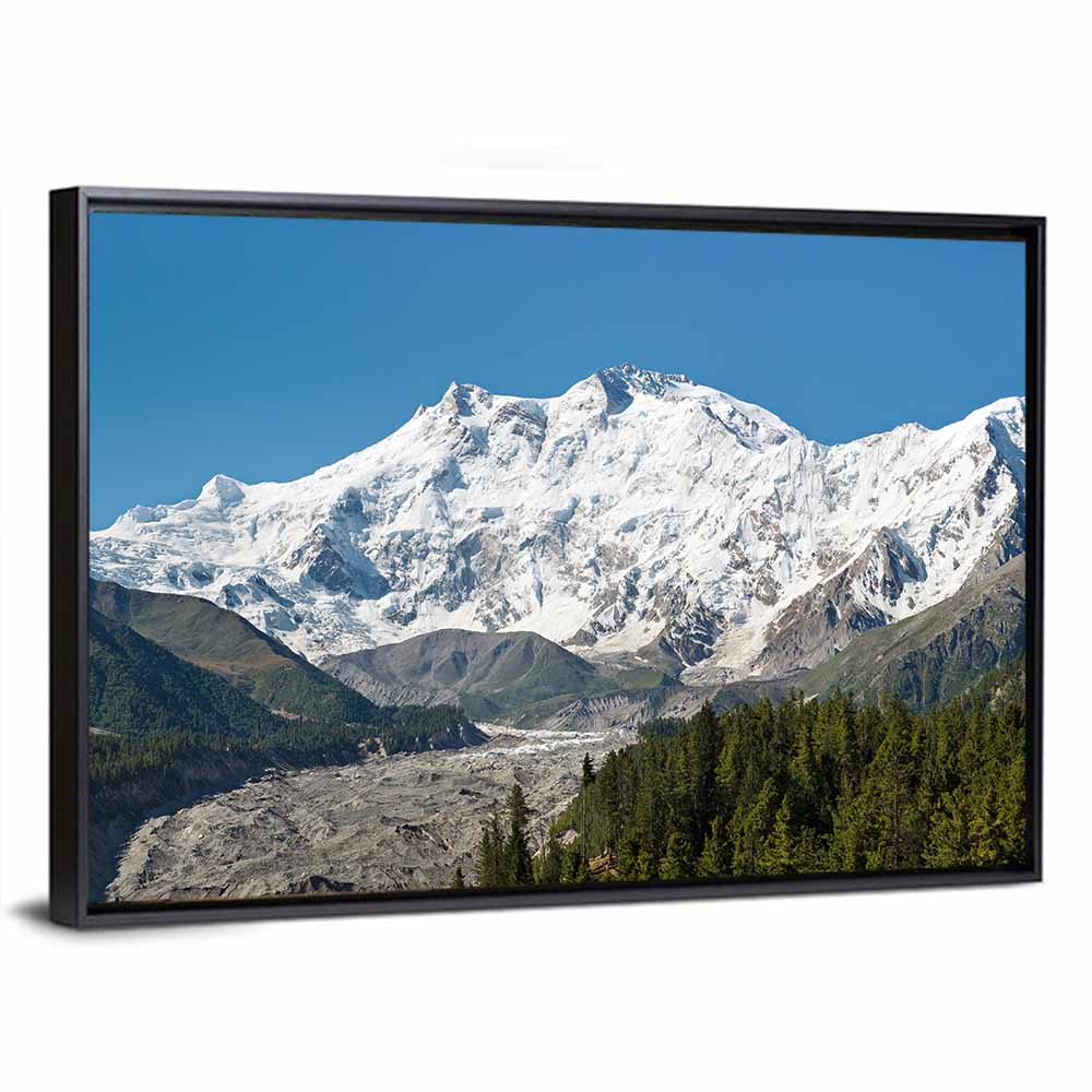 Nanga Parbat Alpine View Wall Art