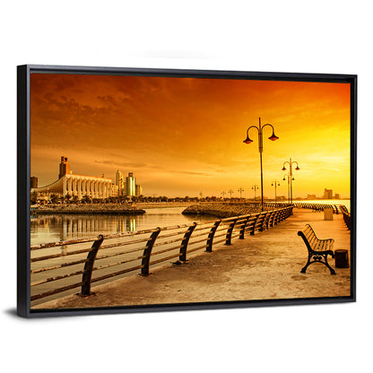 National Assembly at Golden Hour Wall Art