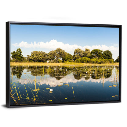 Okavango Delta Waterlilies Wall Art