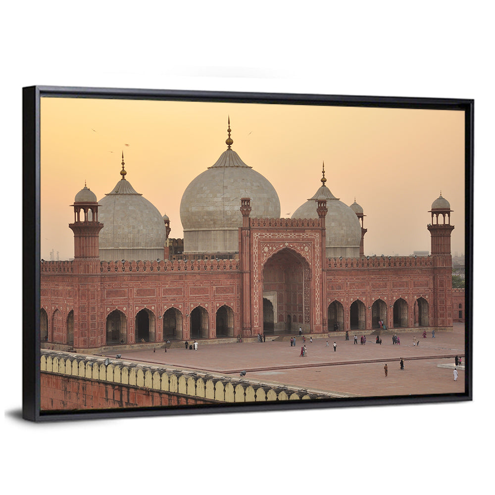Badshahi Mosque at Sunset Wall Art