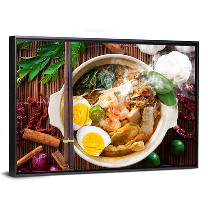 Malaysian Prawn Mee Bowl Wall Art