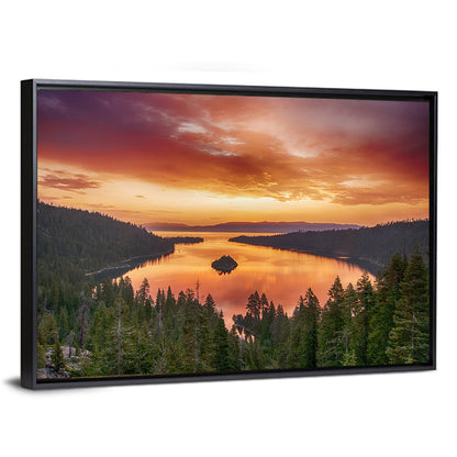 Emerald Bay Sunrise, Lake Tahoe Wall Art
