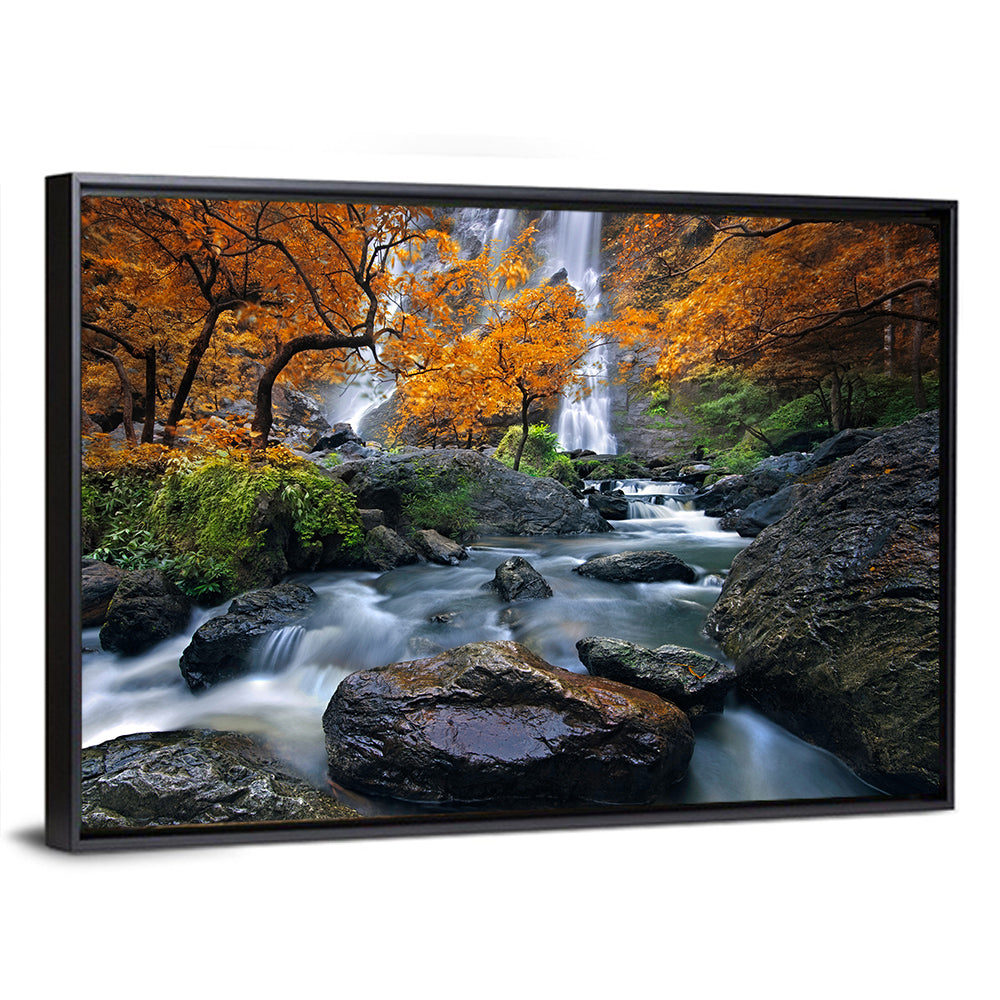 Konglan Autumn Waterfall Wall Art