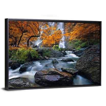 Konglan Autumn Waterfall Wall Art