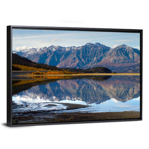 Kluane Lake Reflection Wall Art