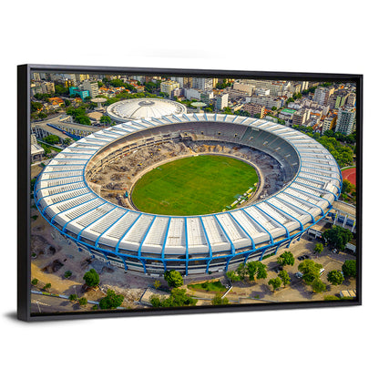 Maracanã Stadium Aerial View Wall Art