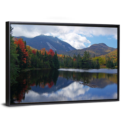 Adirondack Lake Reflection Wall Art