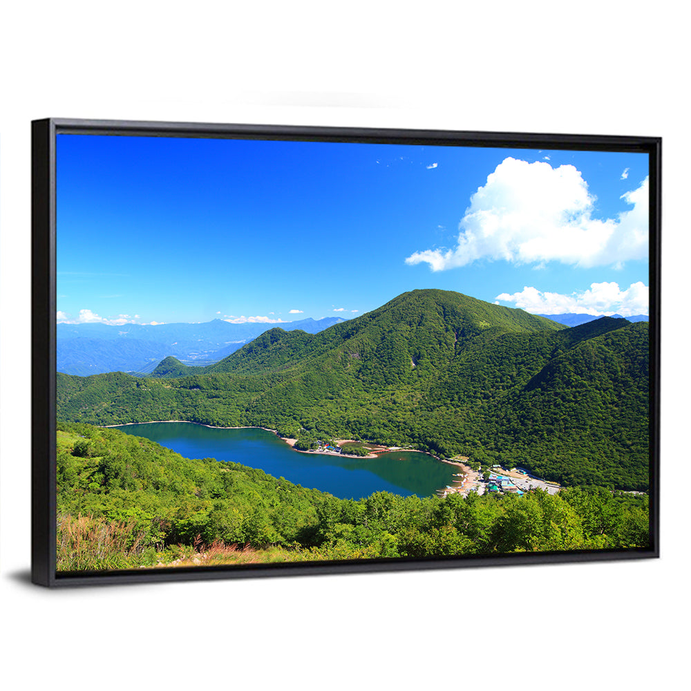 Mount Akagi and Lake Yunoko Wall Art