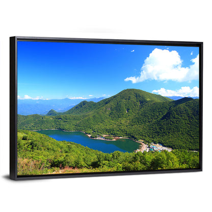 Mount Akagi and Lake Yunoko Wall Art