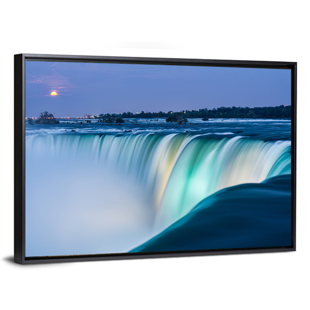 Horseshoe Falls by Moonlight Wall Art