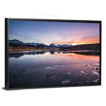 Ushuaia Twilight Reflection Wall Art