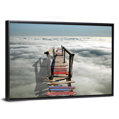 Bridge Over Clouds Wall Art