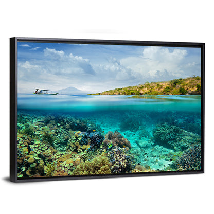 Menjangan Island Split View Wall Art
