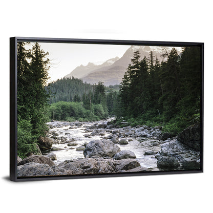 Snake River Mountain View Wall Art