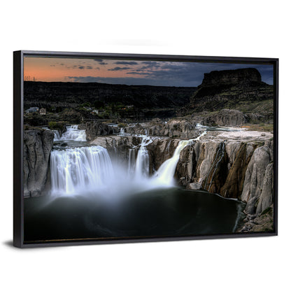 Shoshone Falls at Dusk Wall Art