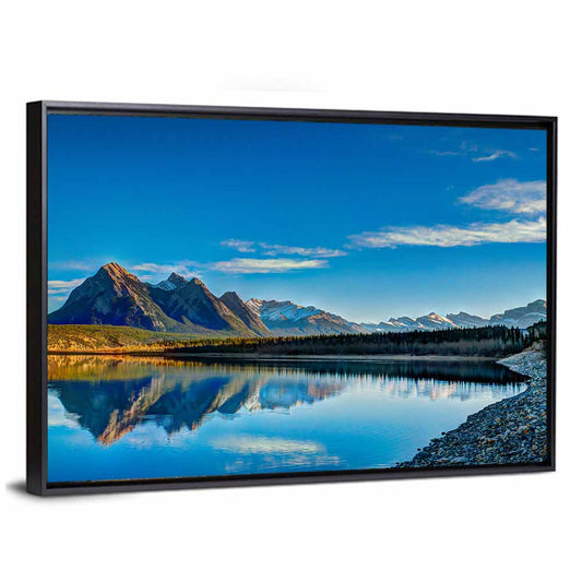 Abraham Lake Reflection Wall Art