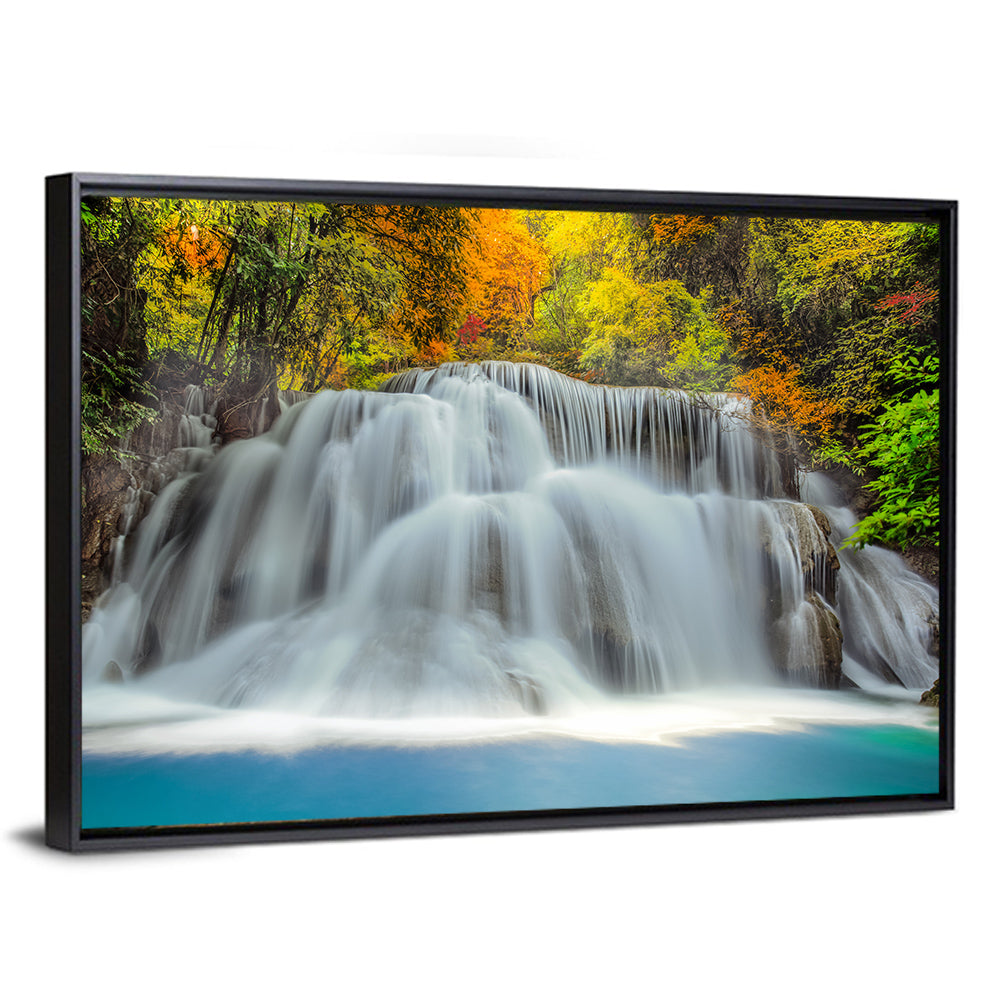 Erawan Falls Cascade Wall Art