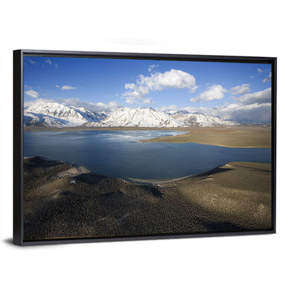 Lake Crowley Aerial View Wall Art