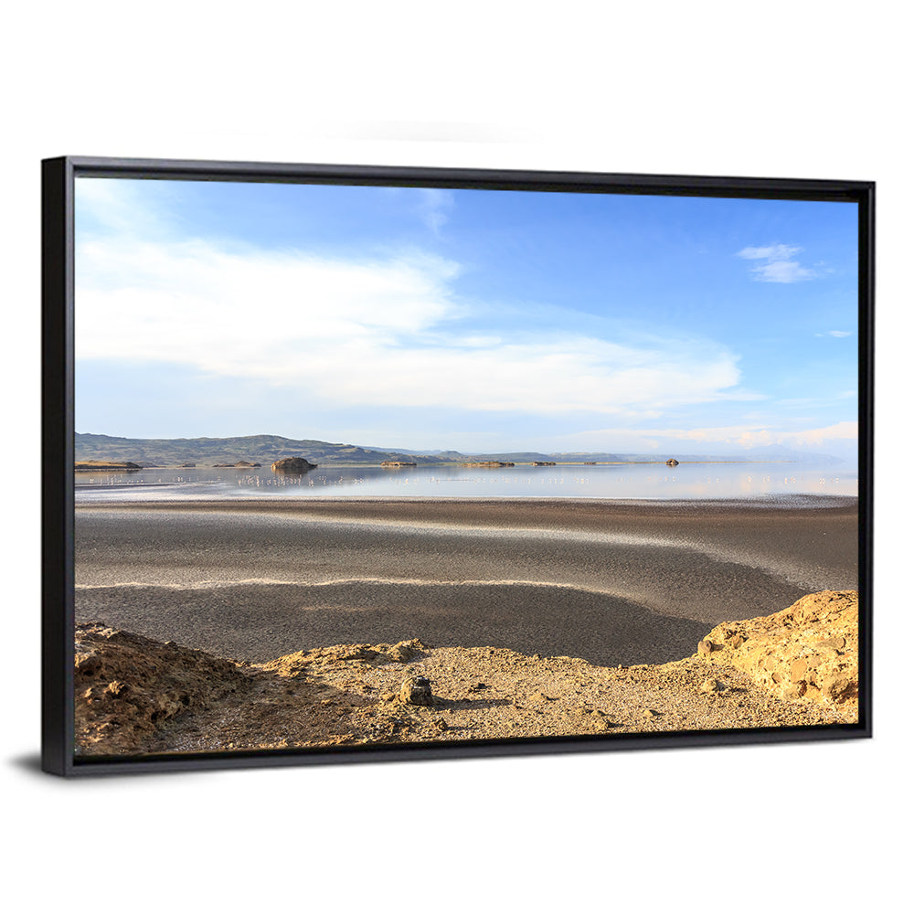 Lake Natron Flamingos Wall Art