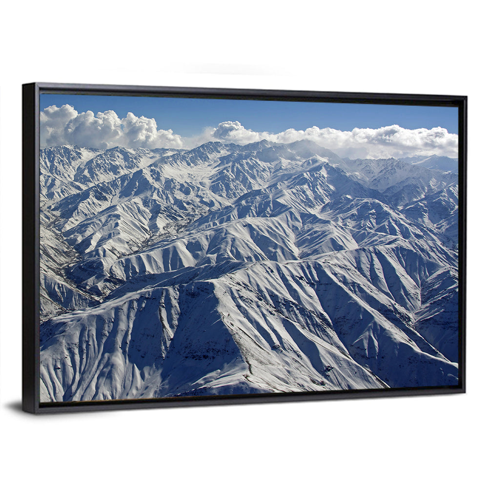 Snow-capped Afghan Mountains Wall Art
