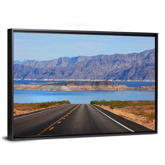 Lake Mead Road Perspective Wall Art