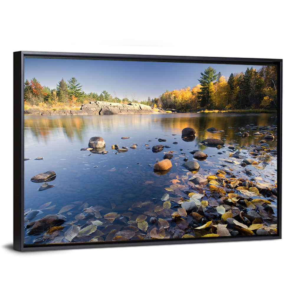 Minnesota Autumn Lakeshore Wall Art