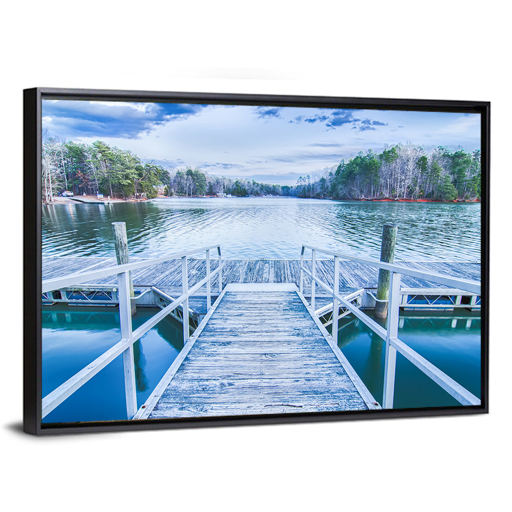 Morning at Lake Wylie Wall Art