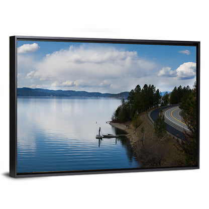 Coeur D'alene Lakeshore View Wall Art