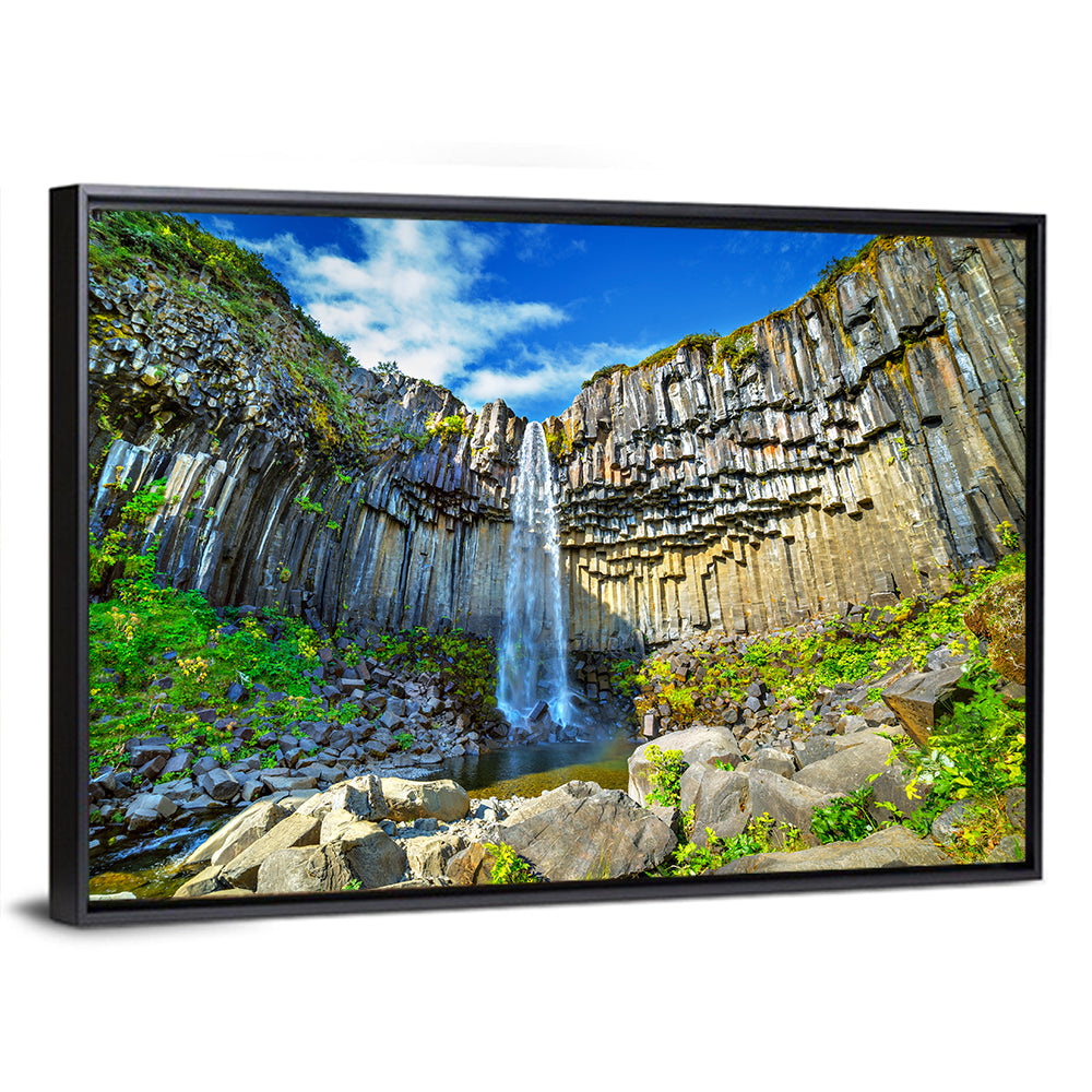 Svartifoss Basalt Falls Wall Art