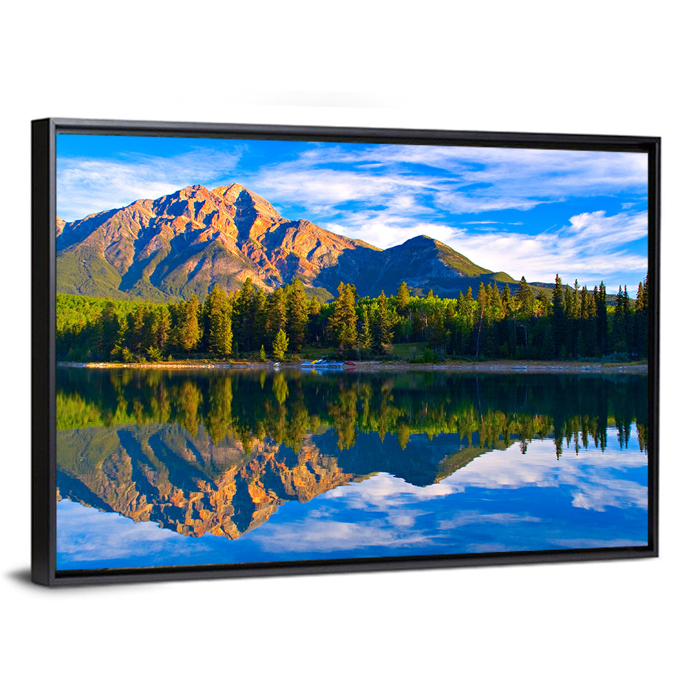 Patricia Lake Reflection Wall Art