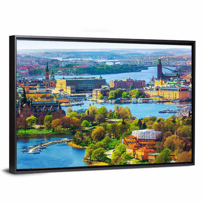 Gamla Stan Waterfront Wall Art