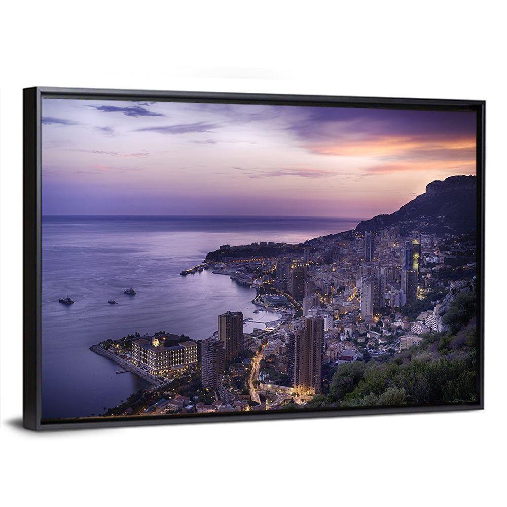 Monte Carlo at Dusk Wall Art