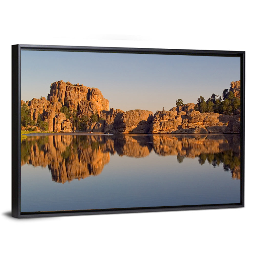 Sylvan Lake Reflection Wall Art