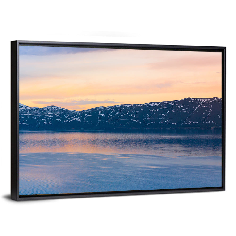 Lake Sevan Evening Reflection Wall Art