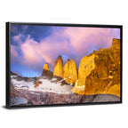 Torres Del Paine Alpenglow Wall Art
