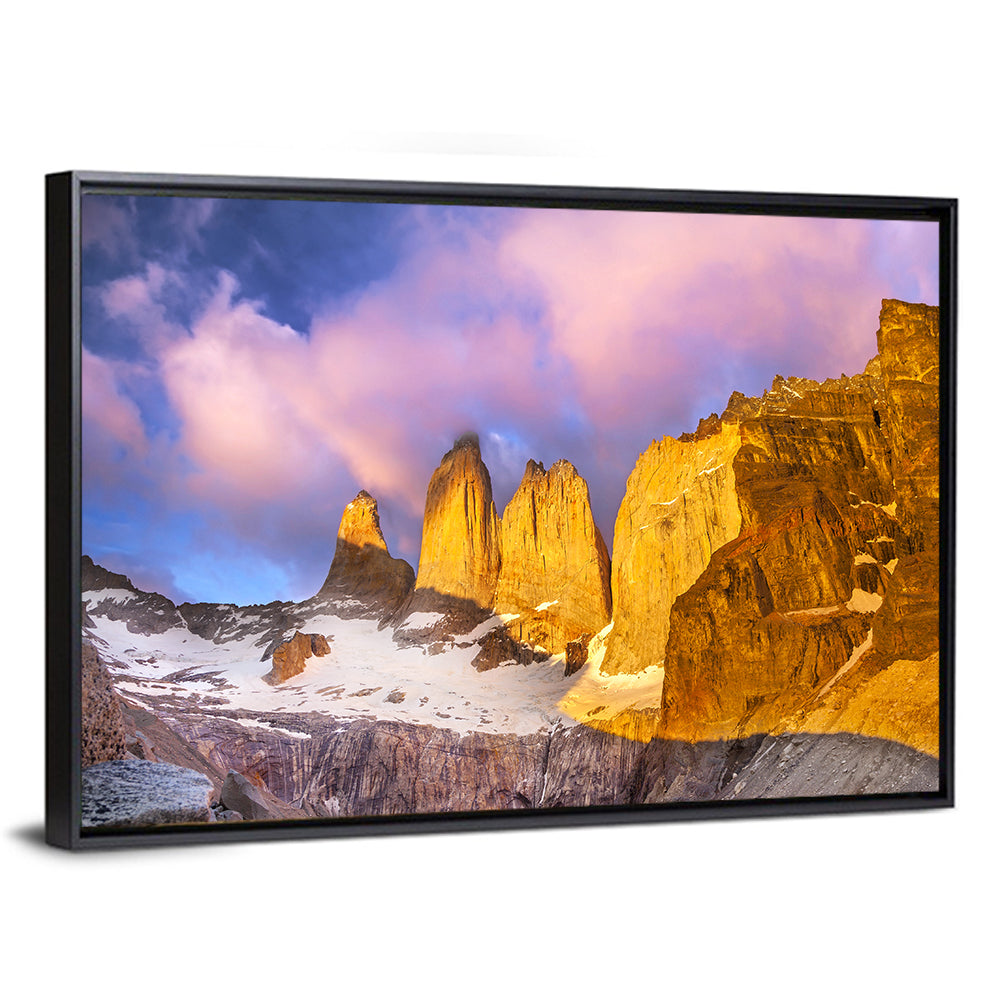 Torres Del Paine Alpenglow Wall Art
