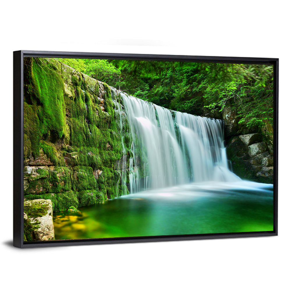 Emerald Lake Cascade Wall Art