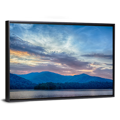 Lake Santeetlah Sunset Glow Wall Art