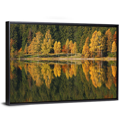 Saint Anna Lake Autumn Reflection Wall Art