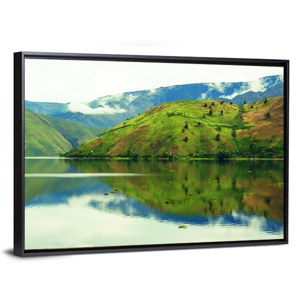 Lake Toba Reflection Wall Art