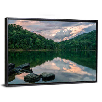 Martins Fork Lake Sunset Wall Art