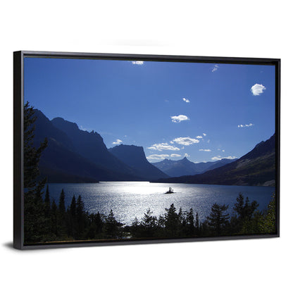 Montana Mountains Lake Wall Art