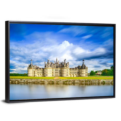 Château De Chambord Reflection Wall Art