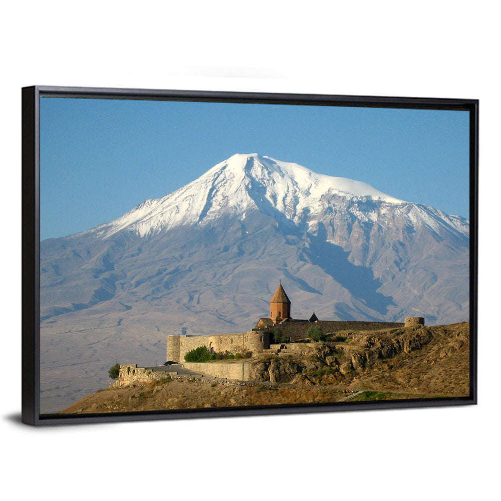 Khor Virap Monastery with Mount Ararat Wall Art